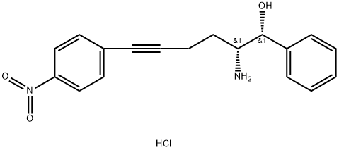 (1R,2R)-2-아미노-6-(4-니트로페닐)-1-페닐헥스-5-인-1-올염산염