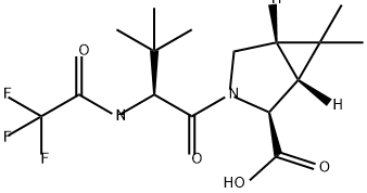 (1R,2S,5S)-3-((S)-3,3-디메틸-2-(2,2,2-트리플루오로아세트아미도)부타노일)-6,6-디메틸-3-아자비시클로[3.1.0]헥산 -2-카르복실산