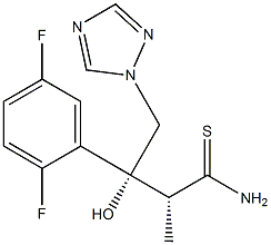(2R,3R)-3-(2,5-디플루오로페닐)-3-히드록시-2-메틸-4-(1H-1,2,4-트리아졸-1-일)티오부티라미드