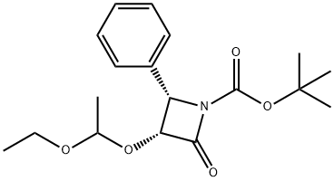 (3R,4S)-tert-부틸 3-(1-에톡시에톡시)-2-옥소-4-페닐아제티딘-1-카르복실레이트