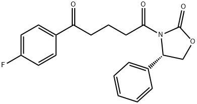(4S)-3-[5-(4-플루오로페닐)-1,5-디옥소페닐]-4-페닐-2-옥사졸리디논