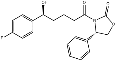 (4S)-3-[(5R)-5-(4-플루오로페닐)-5-하이드록시펜타노일]-4-페닐-1,3-옥사졸리딘-2-온