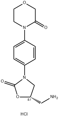 (S)-4-(4-(5-(아미노메틸)-2-옥소옥사졸리딘-3-일)페닐)모르폴린-3-온·HCl