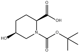 1,2-피페리딘디카르복실산, 5-히드록시-, 1-(1,1-디메틸에틸)에스테르, (2S,5S)