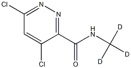 3-피리단진카르복사미드,4,6-디클로로-N-(메틸-d3)