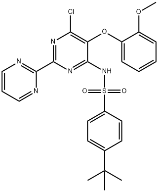 4-tert-부틸-N-(6-클로로-5-(2-메톡시페녹시)-2,2'-비피리미딘-4-일)벤젠술폰아미드