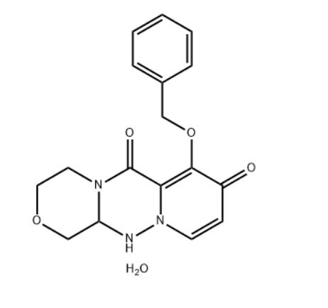 7-(벤질옥시)-3,4,12,12a-테트라히드로-1H-[1,4]옥사지노[3,4-c]피리도[2,1-f][1,2,4]트리아진-6, 8-디오네, 반수화물