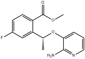 메틸(R)-2-(1-((2-아미노피리딘-3-일)옥시)에틸)-4-플루오로벤조에이트