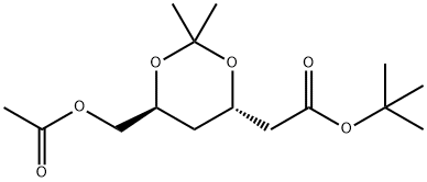 tert-부틸(4R-cis)-6-[(아세틸옥시)메틸]-2,2-디메틸-1,3-디옥산-4-아세테이트